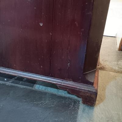 LOT 254: Antique 7-1/2 ft Tall-Case Grandfather Clock