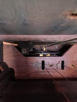 LOT 254: Antique 7-1/2 ft Tall-Case Grandfather Clock