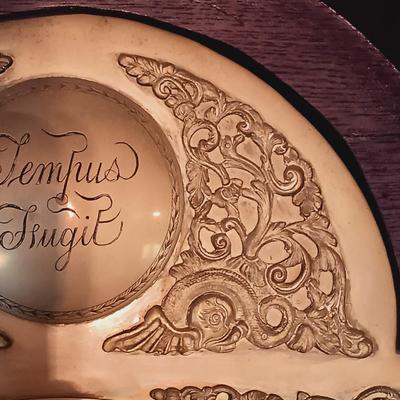 LOT 254: Antique 7-1/2 ft Tall-Case Grandfather Clock