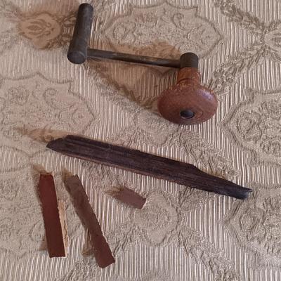 LOT 254: Antique 7-1/2 ft Tall-Case Grandfather Clock