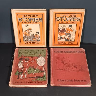 LOT 255: Collection of Vintage and Antique Children's Books