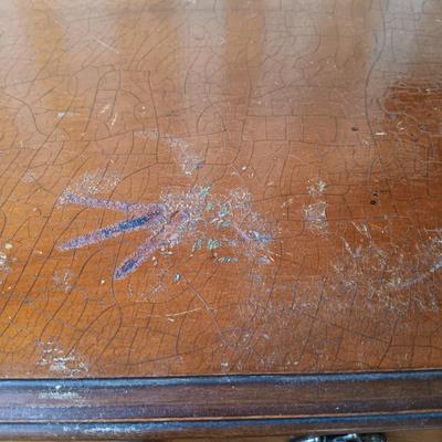 LOT 260: Berkey & Gay Furniture Co. Antique Solid Wood Dresser