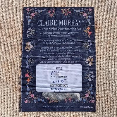 LOT 265: Polynaise 'Candyland' Lambs Wool Rug, Claire Murray Wool Christmas Tree Rug & More