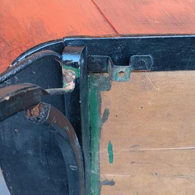 LOT 266: Victorian-Style Children's Push Sleigh