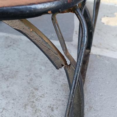 LOT 266: Victorian-Style Children's Push Sleigh