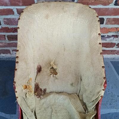 LOT 266: Victorian-Style Children's Push Sleigh