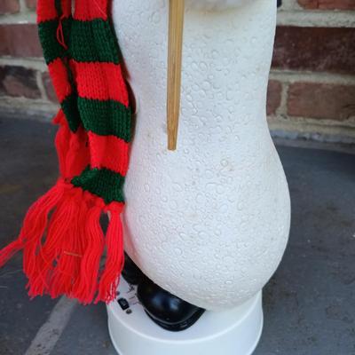 LOT 267: Set off (3) Kingsbridge Co. 20" Wood Nutcrackers, Telco Snowman & 14" Wood Nutcracker