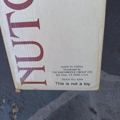 LOT 267: Set off (3) Kingsbridge Co. 20" Wood Nutcrackers, Telco Snowman & 14" Wood Nutcracker