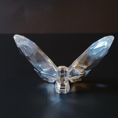 LOT 269: Swarovski Crystal Swans & Butterfly