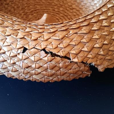 LOT 327: Red Hat Society Cigar Box Purse w/ Vintage Hats