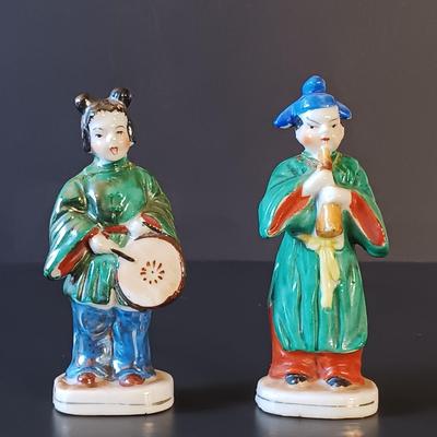 LOT 335: Syroco Framed Mirror, Secla Pottery Bowl, Enameled Porcelain Box & More