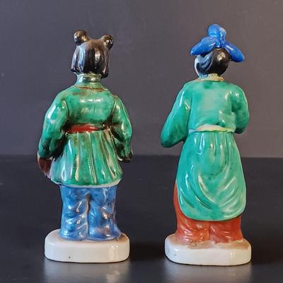 LOT 335: Syroco Framed Mirror, Secla Pottery Bowl, Enameled Porcelain Box & More