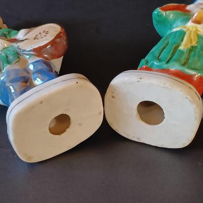 LOT 335: Syroco Framed Mirror, Secla Pottery Bowl, Enameled Porcelain Box & More