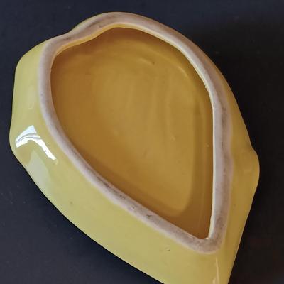 LOT 335: Syroco Framed Mirror, Secla Pottery Bowl, Enameled Porcelain Box & More