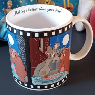 LOT 336: Disney Golden Books 'Donald Duck and the Christmas Carol', Verichron Mickie & Minnie Clock, Hallmark 100th...