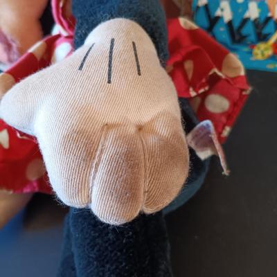 LOT 336: Disney Golden Books 'Donald Duck and the Christmas Carol', Verichron Mickie & Minnie Clock, Hallmark 100th...