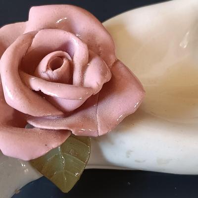 LOT 339: Limoges Miniature Plate, Godinger Silver Art Co. Mini Tea Set, Wade Festival Mug & More