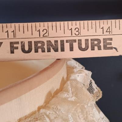 LOT 340: Chalkware Marie Antoinette Lamp