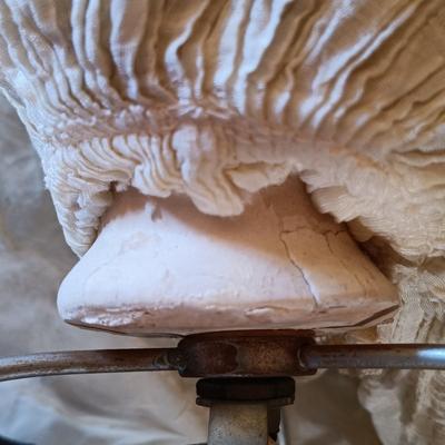 LOT 340: Chalkware Marie Antoinette Lamp