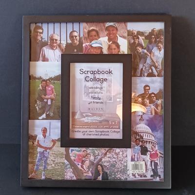 LOT 341: New/Old Stock - Photo Frames, Bill Blass Leather Briefcase & Expandable Drink Holder