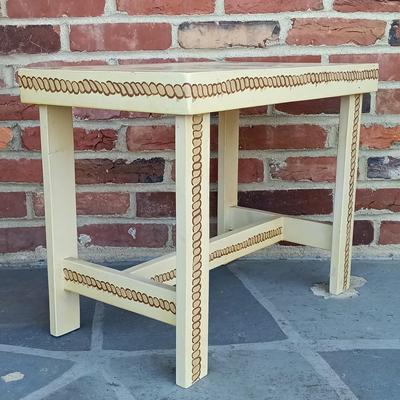 LOT 334: Raggedy Ann and Andy Dickey Mountain Crafts Handpainted Children's Furniture, Campbell's Kids Dolls, Raggedy Ann Coin...