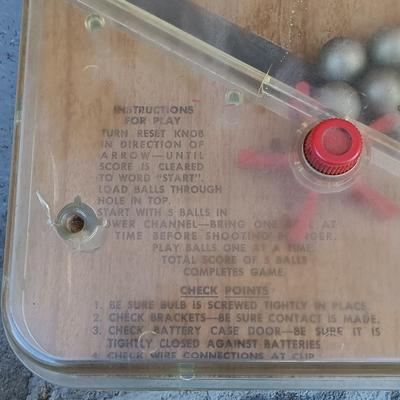 LOT 346: Marx Vintage Deluxe Arcade Type Electric Pinball