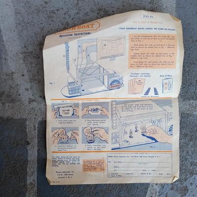 LOT 347: Remco 1960s Showboat Play Theater Set