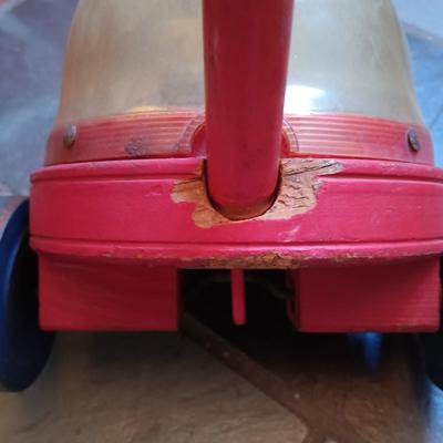 LOT 350: Hike Bike Vintage Tricycle with Fisher Price Toys