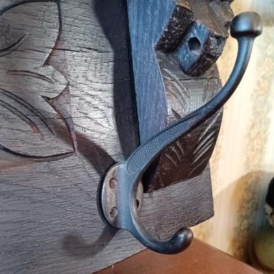 LOT 379: Antique Hanging Hall Tree