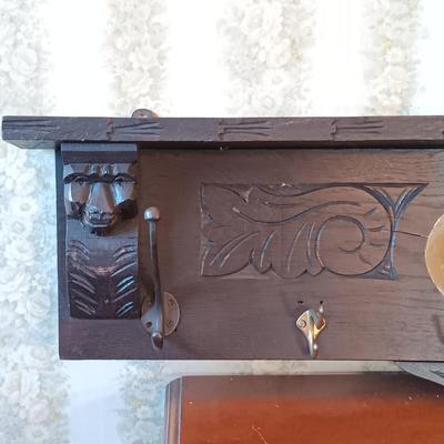 LOT 379: Antique Hanging Hall Tree