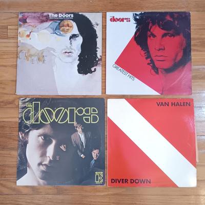 LOT 380: Vintage LPs- The Doors, Bruce Springsteen, Pink Floyd & More