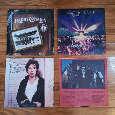 LOT 380: Vintage LPs- The Doors, Bruce Springsteen, Pink Floyd & More