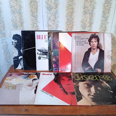 LOT 380: Vintage LPs- The Doors, Bruce Springsteen, Pink Floyd & More
