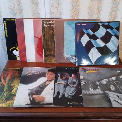 LOT 381: Vintage LPs- Michael Jackson, Black Sabbath, Echo and the Bunnymen & More