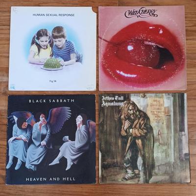 LOT 381: Vintage LPs- Michael Jackson, Black Sabbath, Echo and the Bunnymen & More