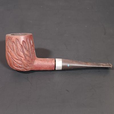 LOT 386: Decatur Pipe Stand w/ Pipes- Stone Pipe, Kaywoodie 500, Dr. Grabow Royal Duke & More