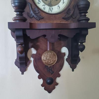 LOT 388: German-Style Pendulum Clock