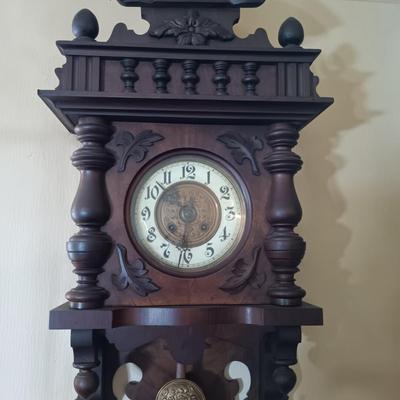 LOT 388: German-Style Pendulum Clock
