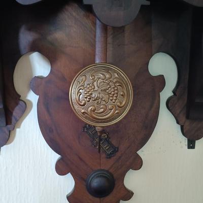 LOT 388: German-Style Pendulum Clock