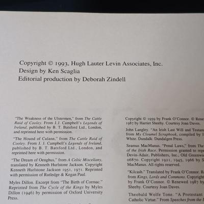 LOT 390: The Franklin Mint Carousel Clock, Danny Boy Poem Music Box Frame & 'The Irish' Coffee Table Book