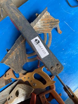 Lot of Saws including Mitre Saw