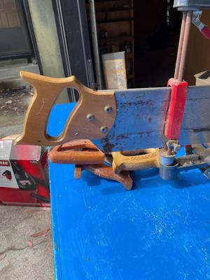 Lot of Saws including Mitre Saw