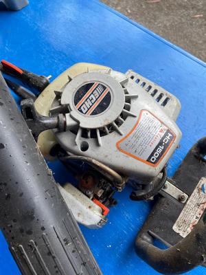 Gas Powered Blower and Hedge Trimmer - not tested