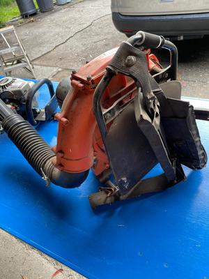Gas Powered Blower and Hedge Trimmer - not tested