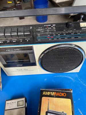 Lot of Transistor Radios and Walky Talkies - works