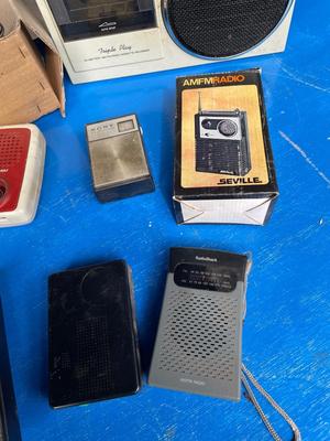 Lot of Transistor Radios and Walky Talkies - works