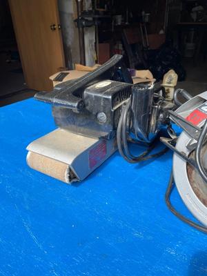 Belt Sander/Skill Saw - works