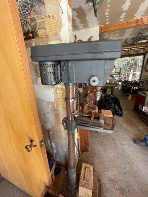 15" Drill Press - works