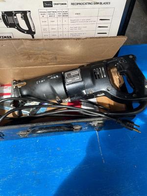 Reciprocating Saw - works