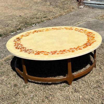 LOT 77X: MCM Dimensional Plastics Corp. J.B. Van Sciver Co. Coffee Table